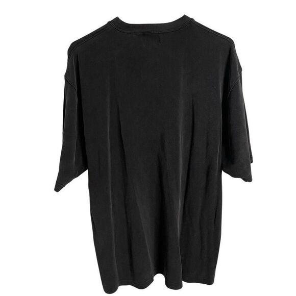 Jos. A. Bank Mens Pique Silk Crewneck XL Black Short Sleeve Work Casual Normcore - Picture 2 of 5